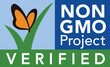 Non GMO Icon Vector. Food Certified Standard Label Non GMO Project Verified