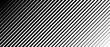 Slanted line halftone gradation texture. Fade diagonal stripe gradient background. Oblique pattern backdrop. Black thin to thick stripe backdrop for overlay, print, cover, graphic design. Vector