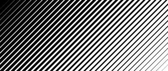 Wall Mural - slanted line halftone gradation texture. fade diagonal stripe gradient background. oblique pattern b