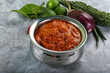 Indian cuisine - butter chicken with sauce