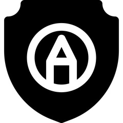 Sticker - shield icon