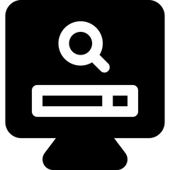 Sticker - search engine icon