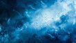 Abstract swirling blue and white texture resembling ocean waves or clouds from an aerial or cosmic perspective. Mystic atmosphere.