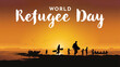 Refugee Day Poster Design
