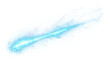 PNG Blue lightning effect, transparent background