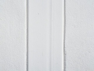 Wall Mural - White cement wall texture for background about building or construction.