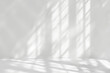 Mockup png, shadow overlay effect isolated on transparent background. Light and shadows from window, nature lightning for cozy interior background.