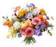 PNG  Colorful floral bouquet flower petal plant