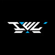 IWL letter logo vector design, IWL simple and modern logo. IWL luxurious alphabet design