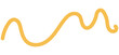 Wavy Squiggle Element. Squiggle doodle
