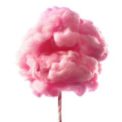 cotton candy isolate on transparency background PNG