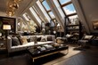 Sumptuous Grandeur: Luxurious Stylish Penthouse with High Ceilings