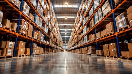 the collaboration between a major retailer and a logistics company to implement real-time tracking of goods. -