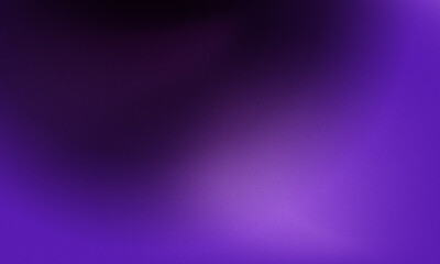 Wall Mural - Abstract purple blurred grainy gradient background texture. Template empty space