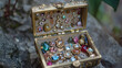 jewelry box and jewelry