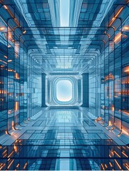 Aufkleber - Future of investment space. Generative AI.