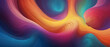 Abstract Colorful Background with Waves. Ethereal painting abstract background