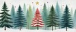 Pine Delights: A Winter Wonderland Design Collection