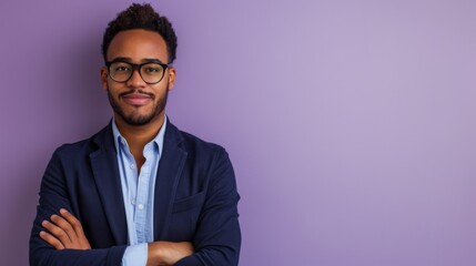 Poster - Confident Man with Crossed Arms