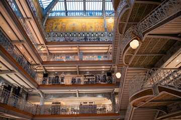 PARIS, FRANCE - MARCH 30, 2024: La Samaritaine department store.