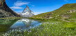 © Travel 'n' Lifestyle - View of beautiful aerial perspective of Matterhorn mountain, Zermatt, Switzerland.