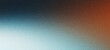 © AdGraphics - Grainy brown orange blue poster background, noisy texture dark moody teal turquoise aquamarine grunge retro backdrop design smooth color gradient banner