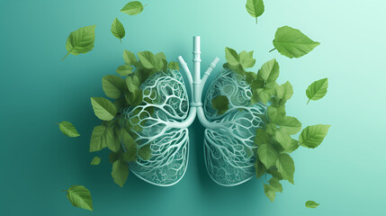 The concept of trees being the lungs of the earth