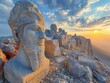 © mozzang - Mount Nemrut, a tomb-sanctuary in Turkey with colossal statues