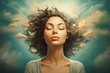 © MirkanRodi - Peaceful woman with inner peace, calm mind and no stress