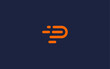letter p fast logo icon design vector design template inspiration