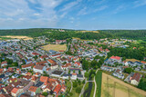 Fototapeta Na sufit - Der Erholungsort Beilngries im Landkreis Eichstätt im Luftbild