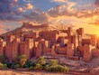Ksar of Ait-Ben-Haddou, fortified village in Morocco