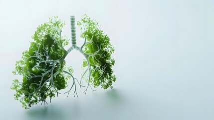 green lungs, ecology concept