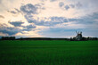 Windmühle - Sonnenuntergang - Abend - Feld - Sunset - Colorful - Field - Clouds - Sky - Sunrise - Sundown - Sun - Corn - Grain - Saalow - Brandenburg - Deutschland - Teltow - Fläming 