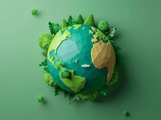 Wall Mural - 3D planet