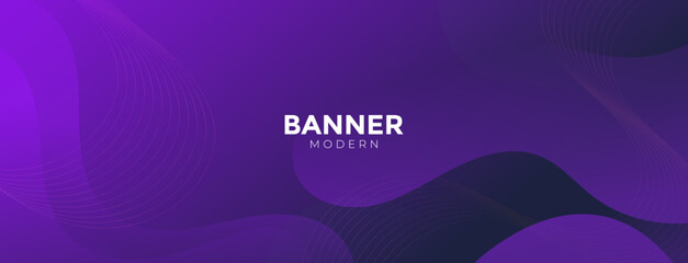 violet abstract background, purple web banner