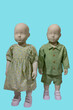 Two full length child mannequins
