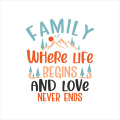 family reunion t shirt design,  lettering for social get togethers with the family and relatives. Reunion celebration template sign vector