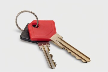 Wall Mural - a pile of keys stacked on top of each other. perfect for illustrating security or access concepts