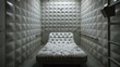 Dirty Padded Cell Interior with Soft Leather Walls
