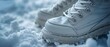 Winter Wonderland Footwear Fashion. Concept Winter Fashion, Footwear Trends, Snowy Style, Cozy Outfits, Seasonal Accessories