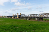 Fototapeta Paryż - Old bridges over Vistula river in Tczew , Poland