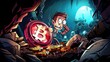 A group of cave dwellers discover a hidden stash of ancient Bitcoin tablets, deciphering their secrets to become the wealthiest people in history