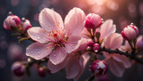 Fototapeta Kwiaty - Beautiful pink flowers
