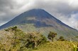 The Arenal Volcano in La Fortuna, Costa Rica.
