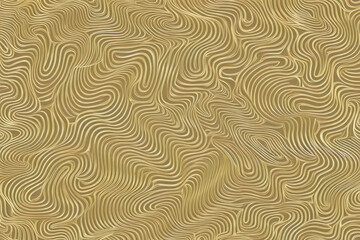 Wall Mural - Abstract gold line art streaming across a luxurious background, designed as a vector for wallpaper prints, wall art, and upscale home decor, suitable for sophisticated cover and packaging