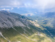 Aerial view of Pirin Mountain near Vihren Peak, Bulgaria
