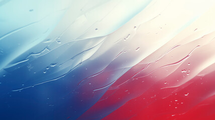 Wall Mural - a window with water droplets on it. the water droplets are in different sizes and are scattered all 