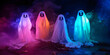 ghosts  working a shift, ai generated., ai generated