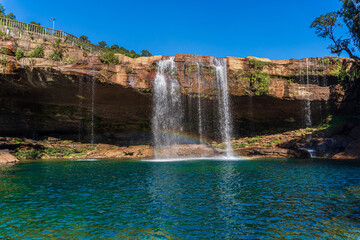 Krang Shuri Waterfalls, Krang Suri Rd, Umlārem, Meghalaya, India, Most beautiful Falls in Meghalaya